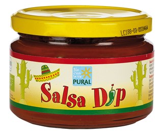 Pural Salsa dip sauce chips bio 260g - 4200